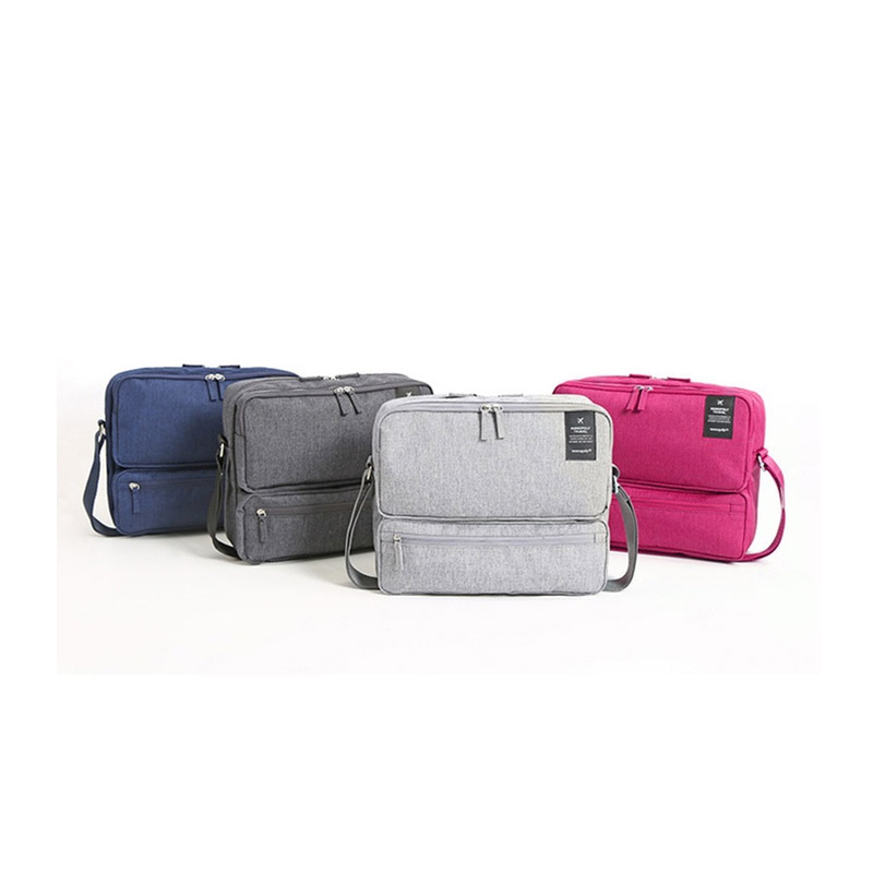 Τσάντα Ταξιδίου με Πολλές Θήκες Χρώματος Ροζ SPM Carrybag-PINK