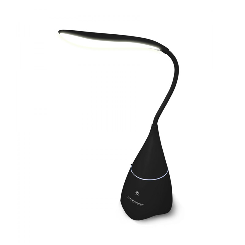 Ασύρματο Ηχείο Bluetooth με Led Φως Χρώματος Μαύρο Esperanza Charm EP151K