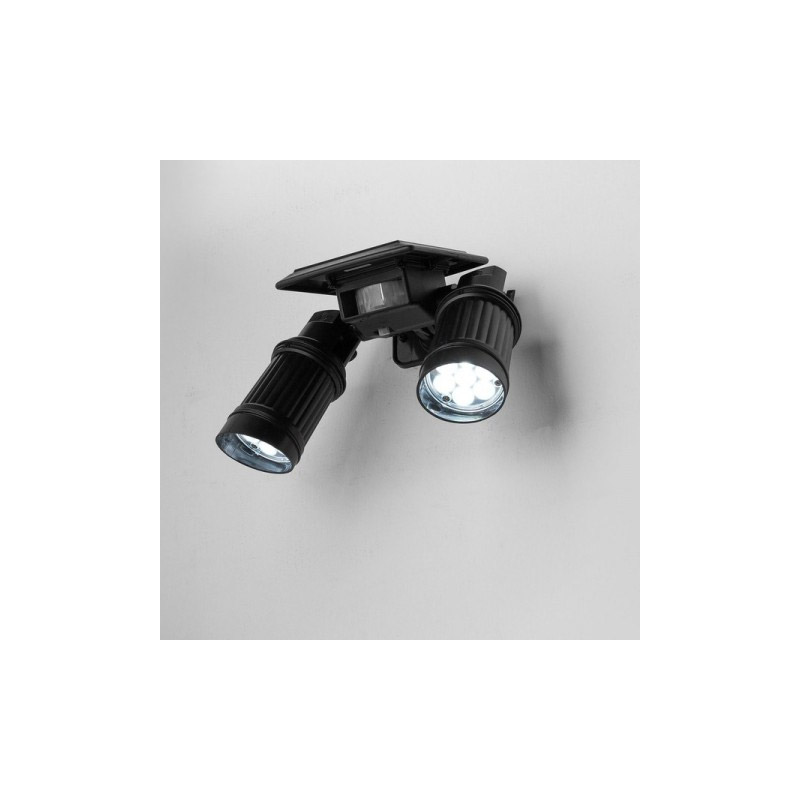 Διπλός Ηλιακός LED Προβολέας με Ανιχνευτή Κίνησης Hoppline HOP1000842-1