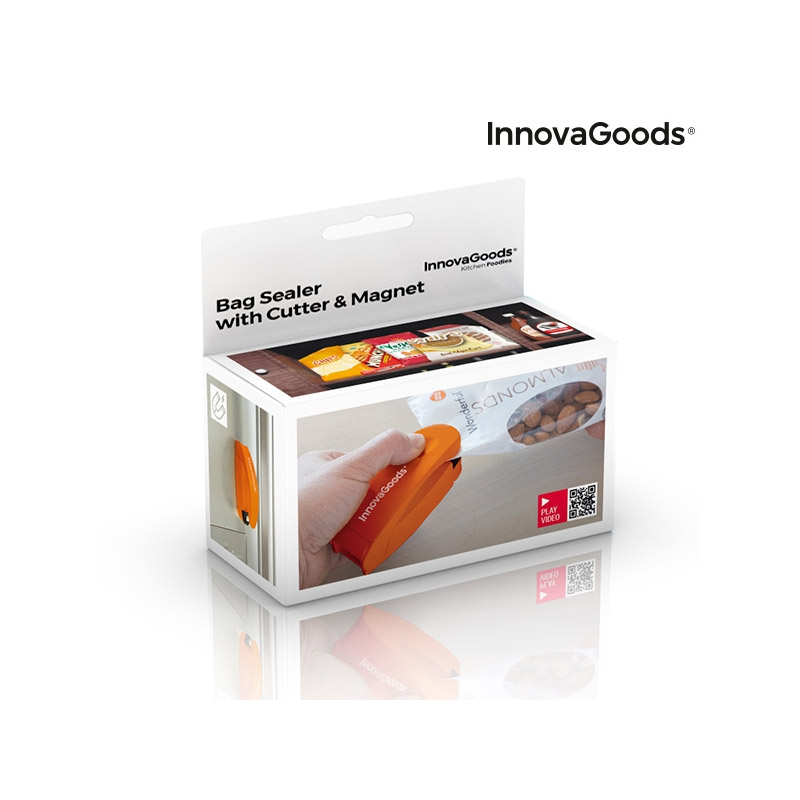 Συσκευή Σφραγίσματος για Σακούλες με Κόφτη και Μαγνήτη InnovaGoods V0101183