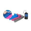 Πετσέτα Γιόγκα με Θήκη Μεταφοράς Χρώματος Ροζ Hoppline HOP1000973-2