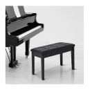 Ξύλινο Κάθισμα Πιάνου 75 x 35 x 49 cm HOMCOM 833-515BK