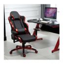 Καρέκλα Gaming 72 x 54 x 126-136 cm Χρώματος Κόκκινο Vinsetto 921-271RD