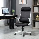 Ανακλινόμενη καρέκλα γραφείου Vinsetto με ρυθμιζόμενο ύψος με αναδιπλούμενα μπράτσα, 77x75x115-125 cm