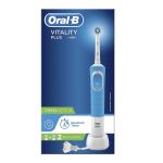 Επαναφορτιζόμενη Ηλεκτρική Οδοντόβουρτσα με 2 Κεφαλές Oral-B Vitality Cross Action Plus 4210201123859