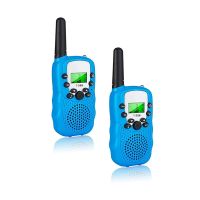 Σετ Παιδικοί Ασύρματοι Πομποδέκτες - Eνδοεπικοινωνία Walkie Talkie Χρώματος Μπλε 2 τμχ SPM DYN-5059059076004