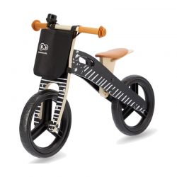Παιδικό Ξύλινο Ποδήλατο Ισορροπίας Με Αξεσουάρ Χρώματος Μαύρο KinderKraft Runner Galaxy