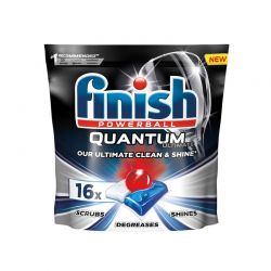 Απορρυπαντικό Πλυντηρίου Πιάτων Finish Quantum Ultimate 16 Ταμπλέτες Fin-Quant16