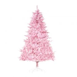 Χριστουγεννιάτικο Δέντρο Χρώματος Ροζ 1.50 m HOMCOM 830-355V01