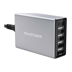 Σταθμός Φόρτισης Quick Charge με 4 Θύρες USB 40 W RAVPower RP-PC030