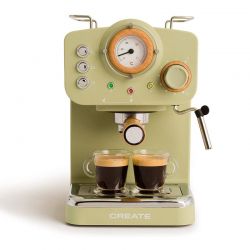 Καφετιέρα Espresso 15 Bar Χρώματος Πράσινο THERA MATT RETRO CREATE IKOHS 8435572608286