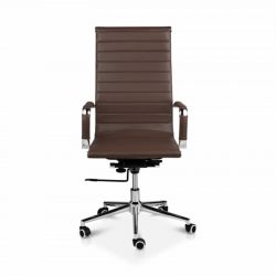 Καρέκλα Γραφείου 60 x 51 x 47 cm Χρώματος Σκούρο Καφέ Brisbane Lifa-Living 8720195380016