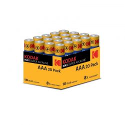 Σετ Αλκαλικές Μπαταρίες ΑΑΑ LR03 1.5 V 20 τμχ Kodak 887930422368