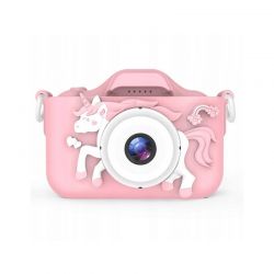 Παιδική Ψηφιακή Φωτογραφική Μηχανή Μονόκερος 20MP X5 Χρώματος Ροζ SPM 5908222224752