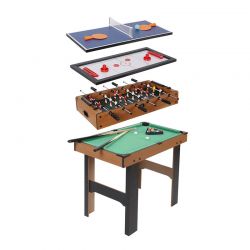 Τραπέζι Πολλαπλών Παιχνιδιών 4 σε 1 87 x 43 x 73 cm Bakaji 8057711887033