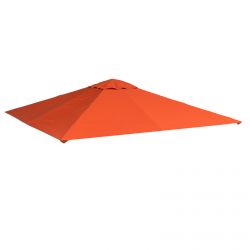Outsunny Ανταλλακτική οροφής για Gazebo 3x3m σε αδιάβροχο Anti-UV πολυεστέρα, πορτοκαλί