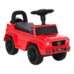HOMCOM Push μοντέλο αυτοκινήτου Mercedes-Benz G350 για παιδιά 12-36 μηνών, κόκκινο