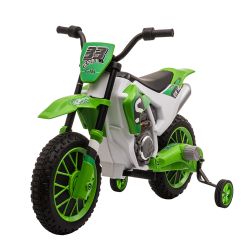 HOMCOM Electric Cross Bike για παιδιά 3-5 ετών - Πράσινο
