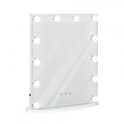Επιτραπέζιος Καθρέπτης με LED Φωτισμό 41.5 x 13.5 x 51 cm HOMCOM 831-329