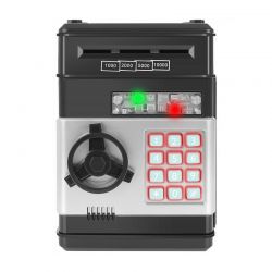 Πλαστικός Ηλεκτρονικός Κουμπαράς - Χρηματοκιβώτιο με Κωδικό Ασφαλείας 13 x 12 x 19.5 cm SPM 12151