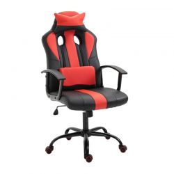 Καρέκλα Gaming 73 x 64 x 112-122 cm Χρώματος Κόκκινο Vinsetto 921-144RD