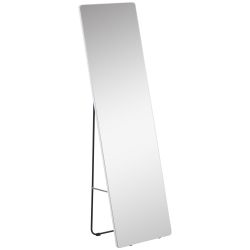 Καθρέφτης δαπέδου και τοίχου HOMCOM με Κατασκευή Αλουμινίου για Υπνοδωμάτιο, Είσοδο και Μπάνιο, 45x37x158,5cm