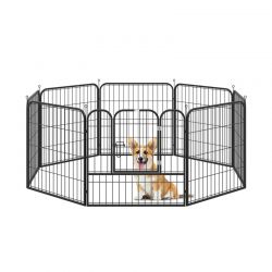 Μεταλλικό Κλουβί - Πάρκο Εκπαίδευσης Σκύλου 79 x 100 cm PawHut D06-107V01