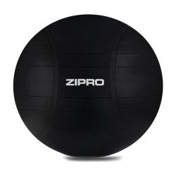 Μπάλα Γυμναστικής 65 cm Χρώματος Μαύρο Zipro 6413431