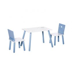 Παιδικό Σετ με Τραπέζι και 2 Καρέκλες HOMCOM 312-035