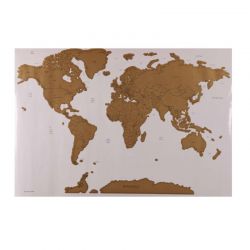 Παγκόσμιος Χάρτης Ξυστό 82.5 x 59.4 cm Bakaji 8054143000863