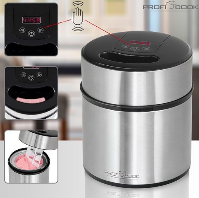 Παγωτομηχανή 12 W 1,8lt PC-ICM1140 Profi Cook