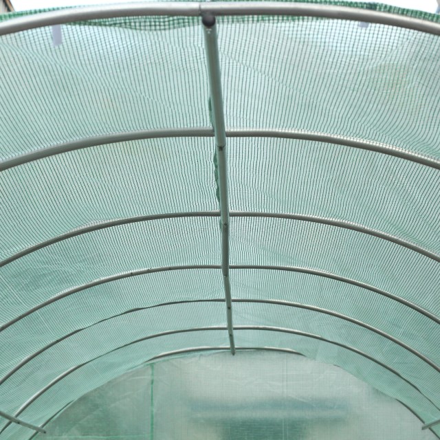 Μεταλλικό Θερμοκήπιο Τούνελ 6 x 3 x 2 m Outsunny 845-143