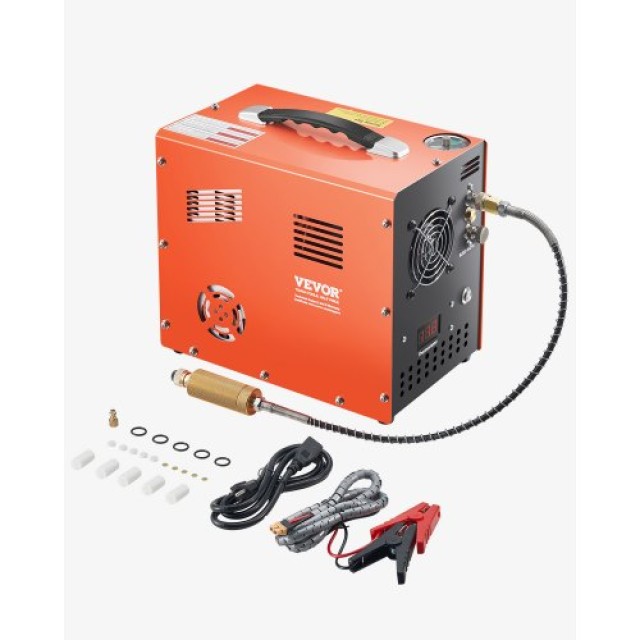 VEVOR Συμπιεστής Αέρα PCP 4500PSI με Αυτόματη Διακοπή για Αεροβόλα Όπλα και Ενσωματωμένο Μετατροπέα QQGYCQJJS300PB0NLV2