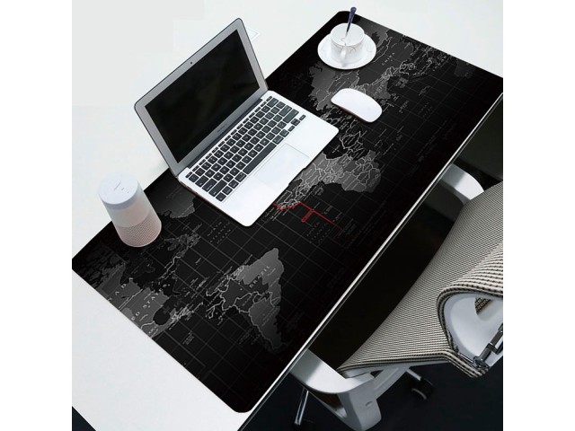 Gaming Mousepad XXL με Εκτύπωση Παγκόσμιο Χάρτη – 90 x 40cm 5907451330142 Verk Group