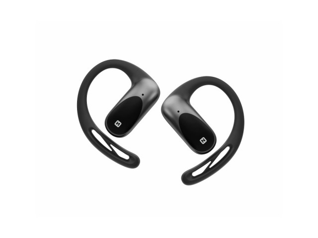 SWISSTEN Ακουστικά Bluetooth για Τρέξιμο Open Ear, Μαύρο 8595217494381