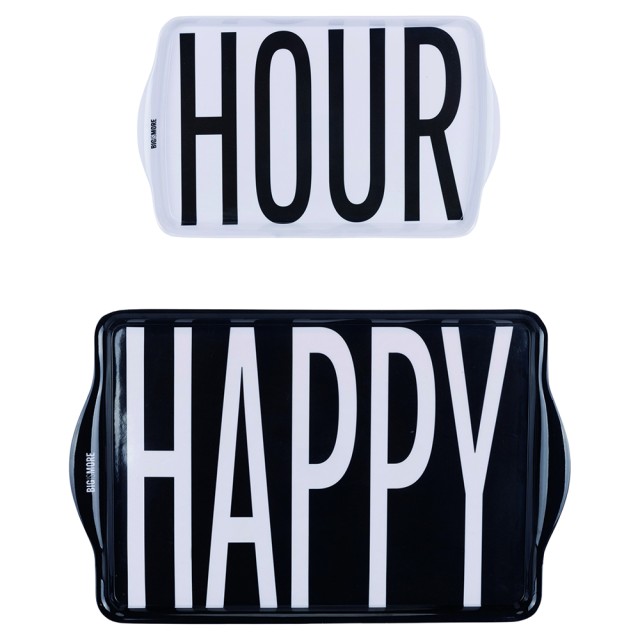 Villa dEste Home Σετ 2 Δίσκων από Μελαμίνη Bigismore 2187992