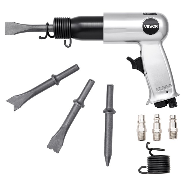 VEVOR Κιτ Πνευματικού Σφυριού Air Hammer με 4 Καλέμια 3500 BPM 12 CFM QDCCCGQCQSWBTOUK9002V0