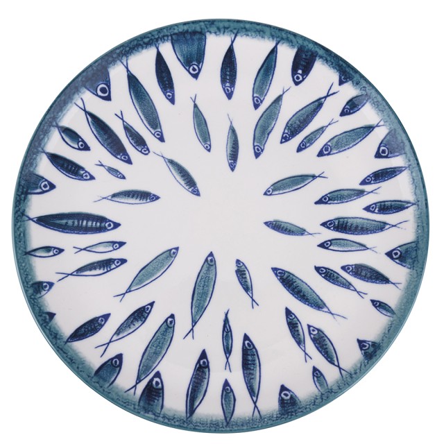 Villa DEste  Σετ πιάτων 18 τεμαχίων από πορσελάνη για 6 άτομα - Marechiaro 5918706