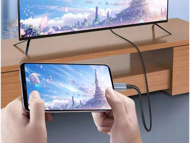 Verk Group Καλώδιο Προσαρμογέα USB-C σε HDMI 4K 1.8m  Ιδανικό για Μετάδοση Βίντεο & Ήχου σε Ultra HD! 5907451379639