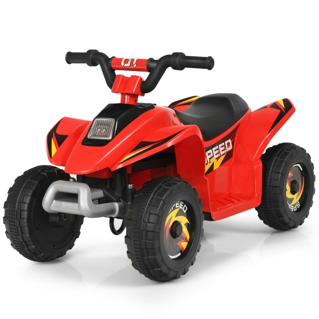 Costway  Ηλεκτρικό Παιδικό Quad με Επαναφορτιζόμενη Μπαταρία και Άνετο Κάθισμα για Αξέχαστες Παιδικές Αναμνήσεις TY327787DE-RE