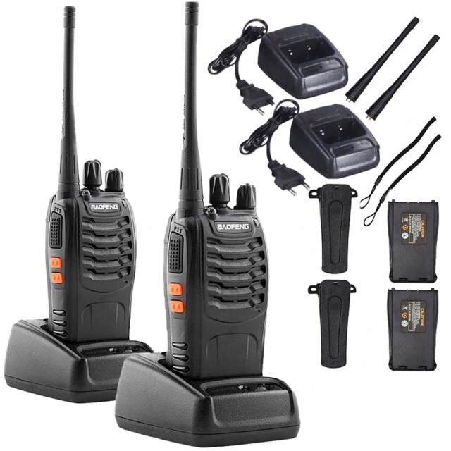 Verk group Walkie talkie Επικοινωνίας με 2x Baofeng BF888S PMR 5907451331002