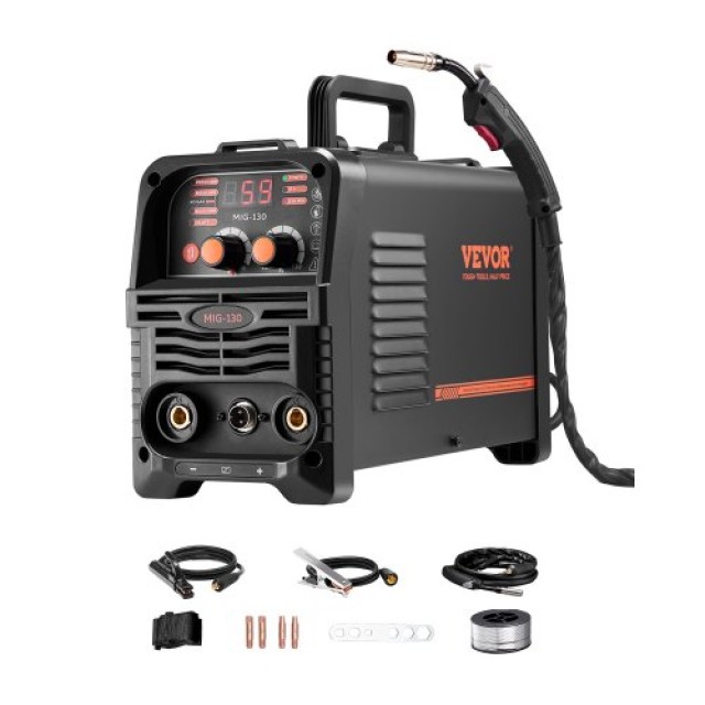 VEVOR Συγκολλητής MIG 130Amp 3-σε-1 Flux Core MIG/Stick/Lift TIG MIGYXHJ3H113QH258V2