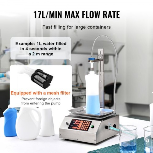 Αυτόματη Μηχανή Γεμίσματος Υγρών VEVOR (30-15000 g) WSDBGYGZJGMBTKOXGV2