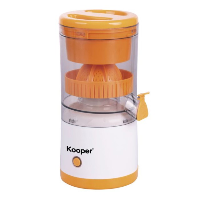 Kooper Αυτόματος Aποχυμωτής 600 ml Eπαναφορτιζόμενος με USB 5914276-Orange