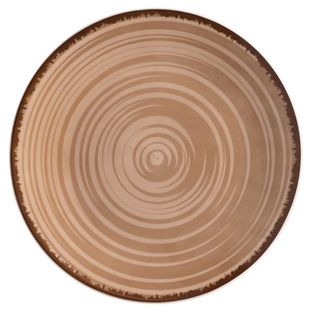 Villa DEste  Σετ 6τμχ Πιάτο φρούτων από πορσελάνη Baita Chocolate 5922999