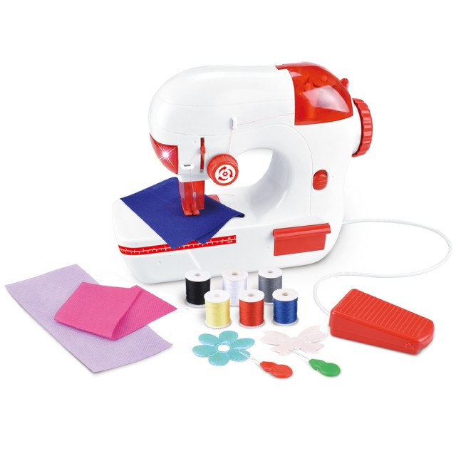 BAKAJI Παιδική Κουκλόσπιτο Ραπτομηχανή με Νήμα και Αξεσουάρ Ιδέα Δώρου 02842774