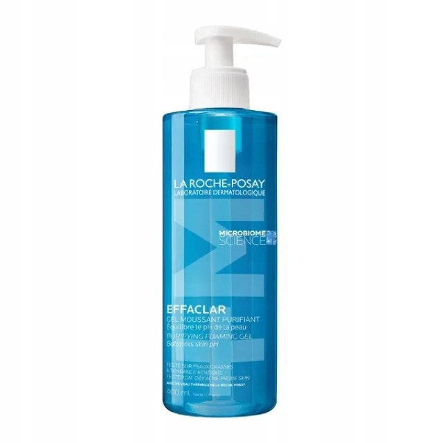 La Roche-Posay  Effaclar Gel Καθαρισμού Προσώπου για Ακνεϊκές Επιδερμίδες 400ml 3337872411991