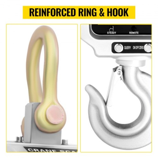 VEVOR Ψηφιακή Ζυγαριά Γερανού 5000kg/11000lbs Βιομηχανική LED OCS-T-5TDZDC00001V2