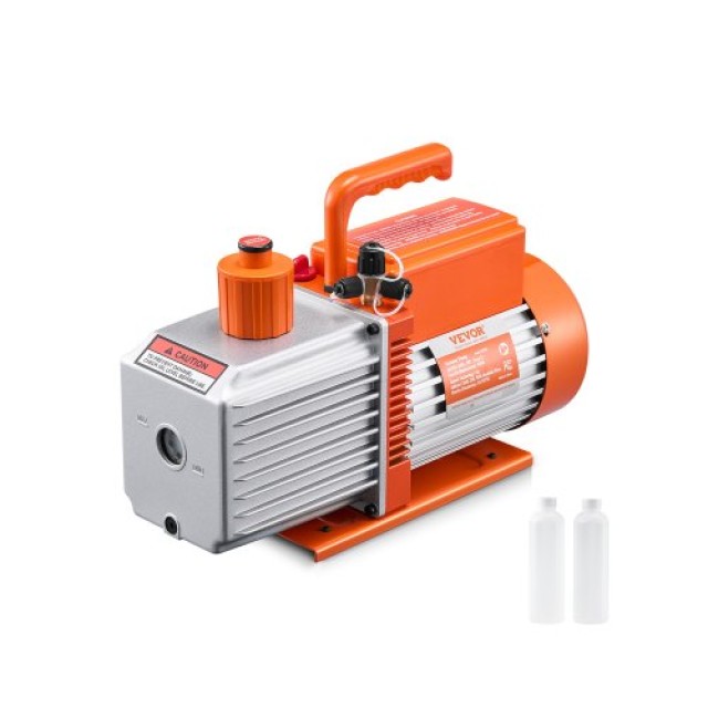 VEVOR Αντλία Κενού 9 CFM HVAC Διπλού Σταδίου Περιστροφικού Πτερυγίου με Συμπεριλαμβανόμενο Λάδι ZKBLJSJ1HP9C7WKFNV2