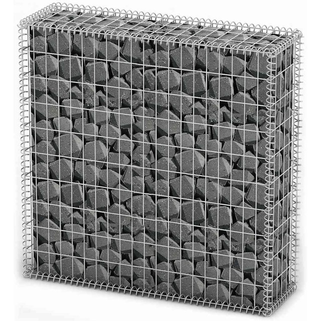 BAKAJI Συρματόπλεγμα Γαλβανισμένου Ατσαλιού 100x100x30cm για Κήπο 02001581